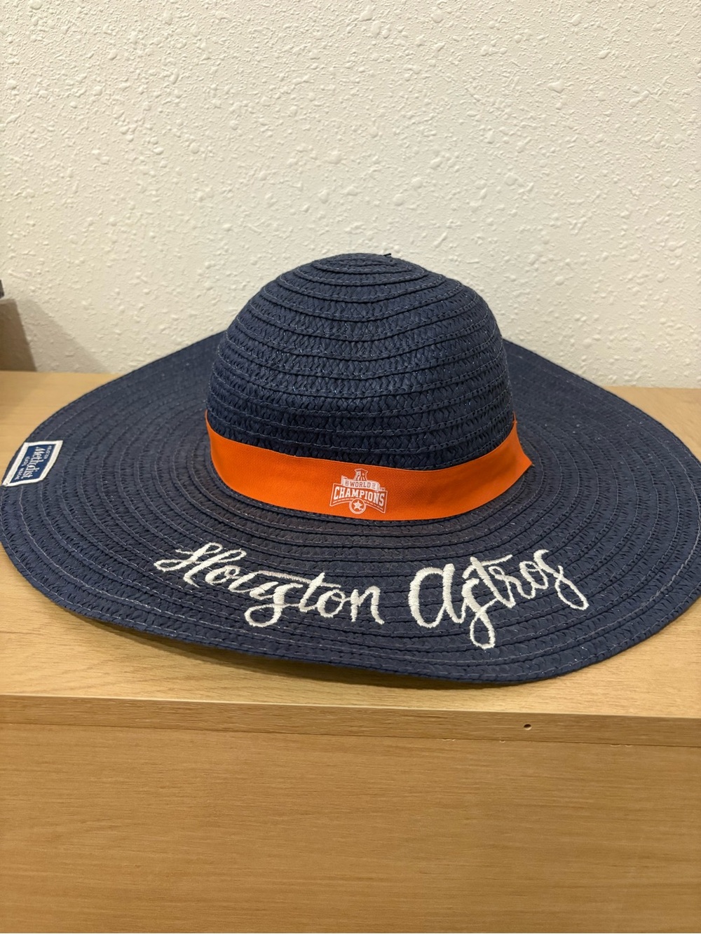 OshKosh B'gosh Navy Woven Straw Hat